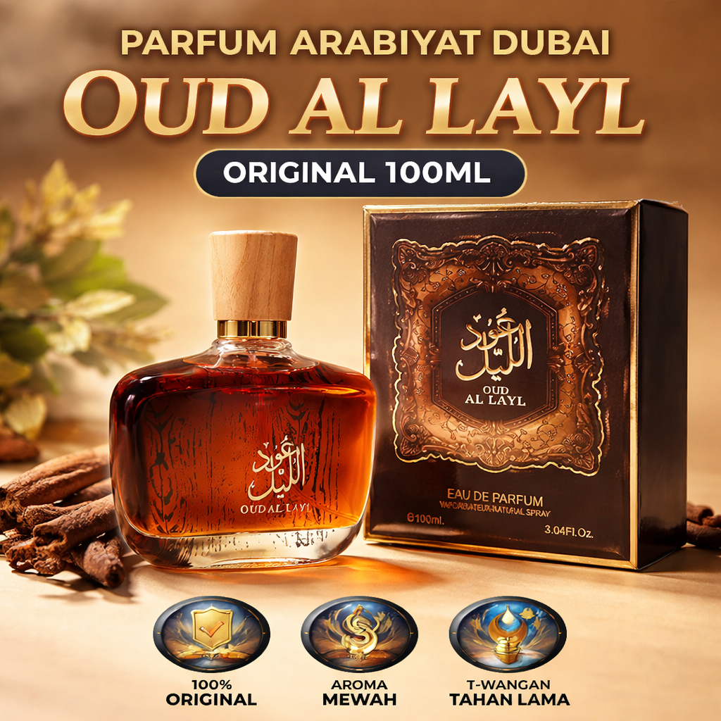 Parfum Arabiyat Dubai Oud Al Layl Original
