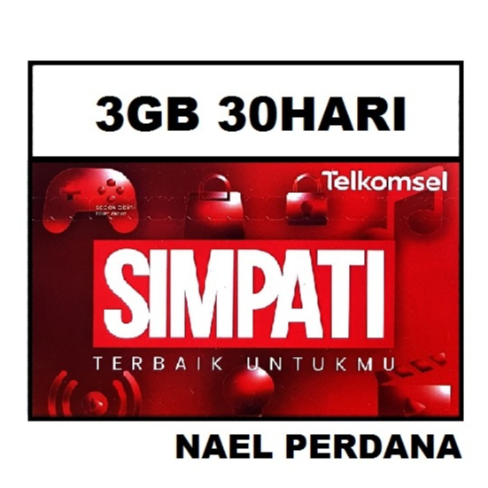 Perdana Telkomsel 3Gb