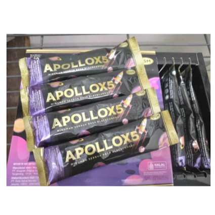ECERAN APOLLO 5 SACHET APOLLO-12, cordy- G extract Kemasan Baru ApolloX5