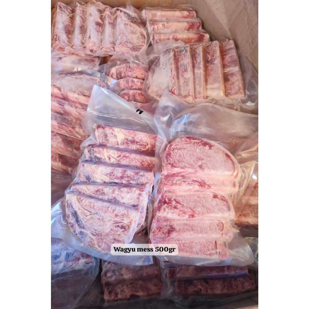 Steak daging sapi WAGYU MELTIQUE MESS - HALAL, FRESH, EMPUK - 500gr