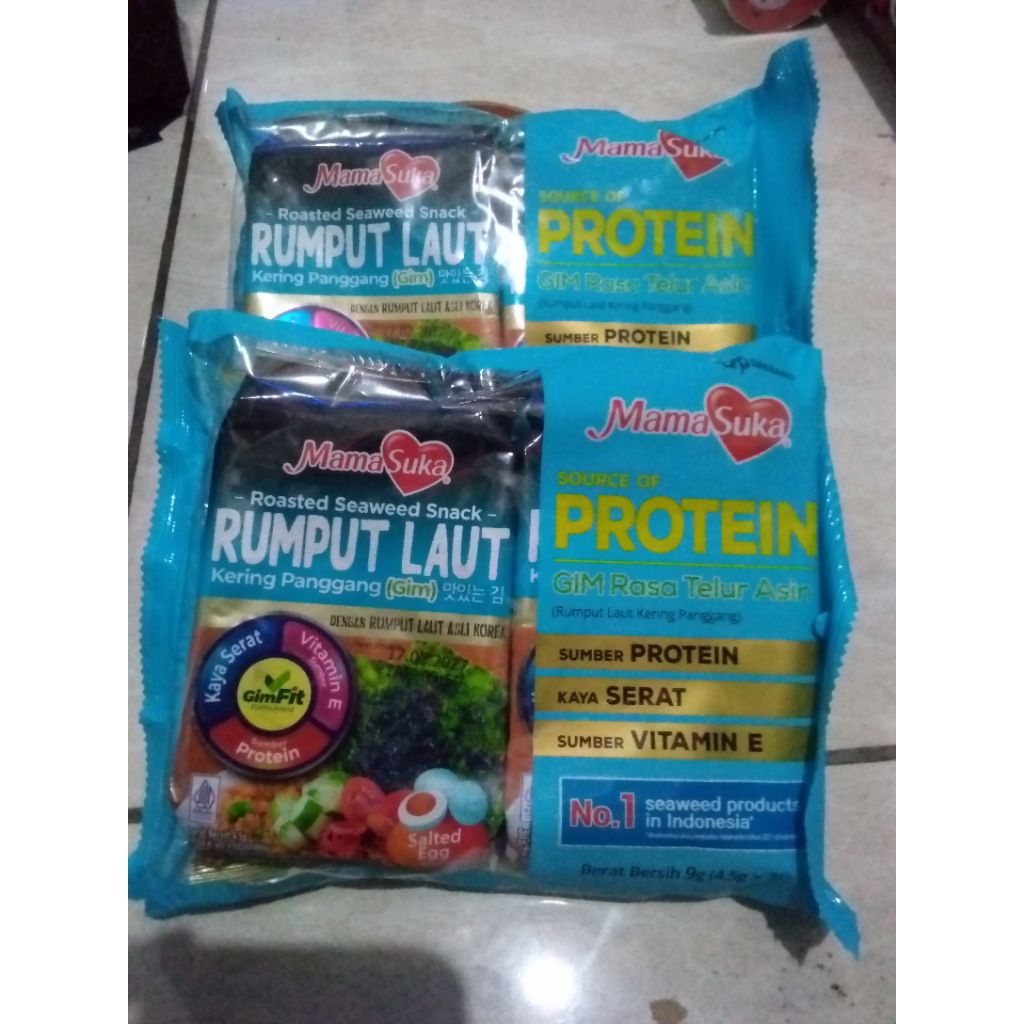 Rumput Laut Mama Suka 2x4.5 gram