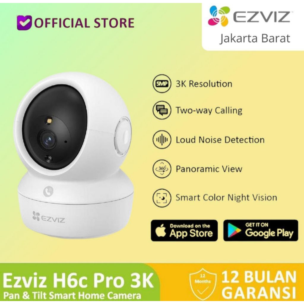EZVIZ CCTV Camera H6C Pro 2k 3MP