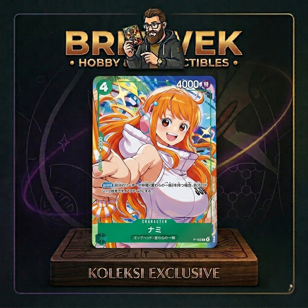 [PROMO] One Piece Card Game - Nami P-102 Parallel Art Egghead Ver.
