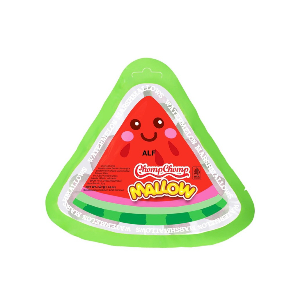 Chomp-Chomp Mallow Semangka Marshmallow 50 gram