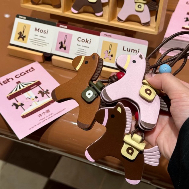 [PO] MUVA  BAG CHARM COLLECTION | muva original 100% bag keychain akaesoris wanita