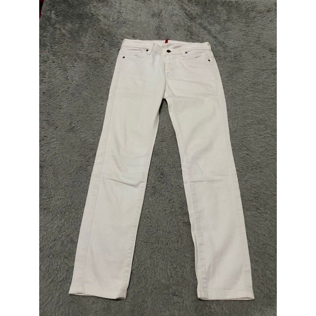 Uniqlo X Jil Sander Jeans White Skinny