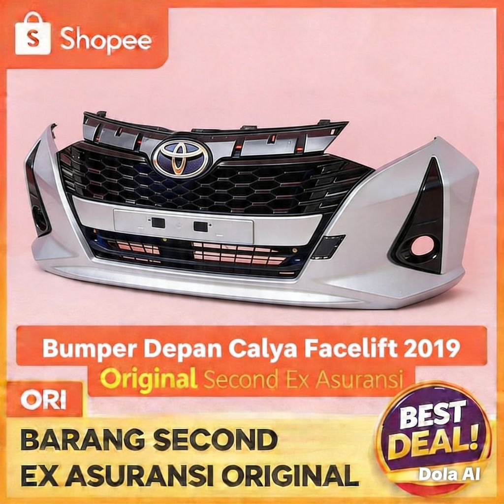 Bemper Bumper depan Calya Facelift 2019-23