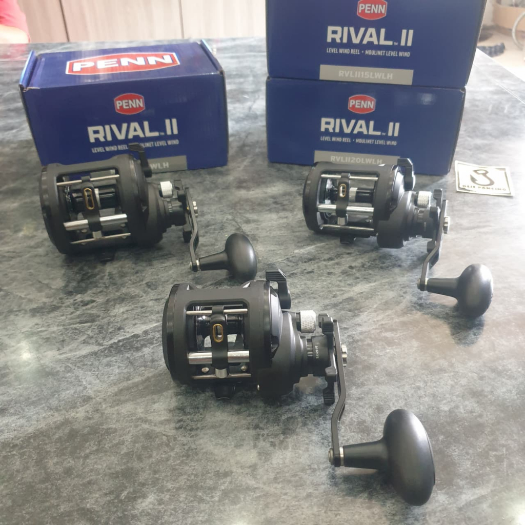 REEL OH PENN RIVAL II 15LWLH, 20LWLH, 30LWLH LEFT HANDLE NEW 2026