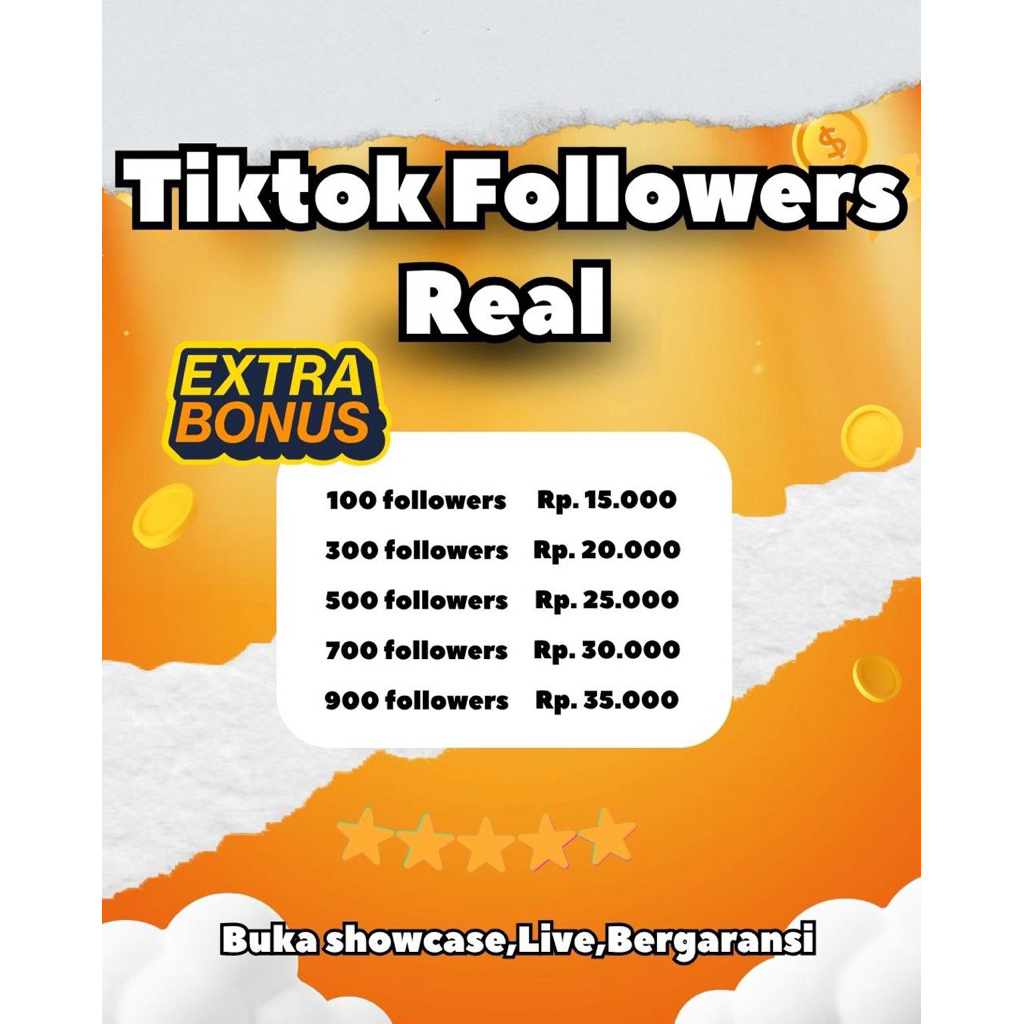 PROMO SPESIAL: Followers TikTok No Drop – Organik & Bergaransi Resmi