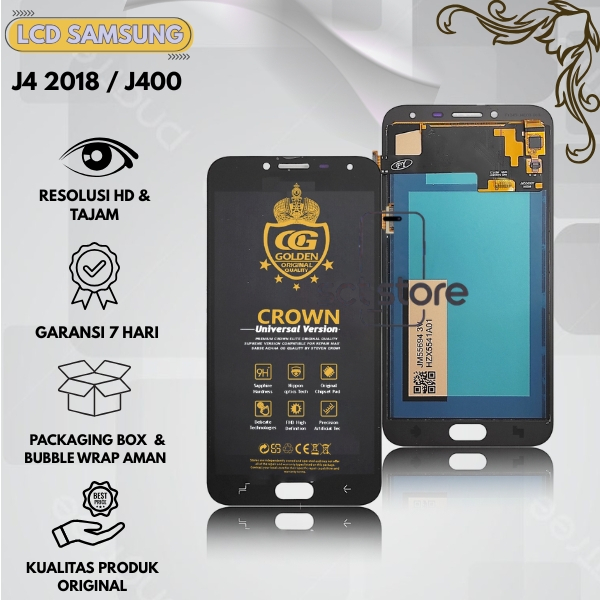 LCD TOUCHSCREEN SAMSUNG J4 2018 / J4 / J400 / J400F ORIGINAL FULLSET COMPLETE