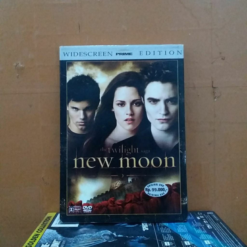 DVD ORIGINAL FILM THE TWILIGHT SAGA NEW MOON ISI 2 DISC