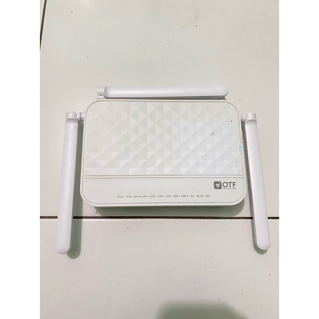 OTF TF525G Xpon Ont Normal + Adaptor