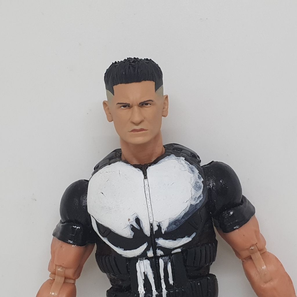 Marvel Legends Punisher Frank Castle Daredevil Defenders Avengers Netflix Action Figure Custom