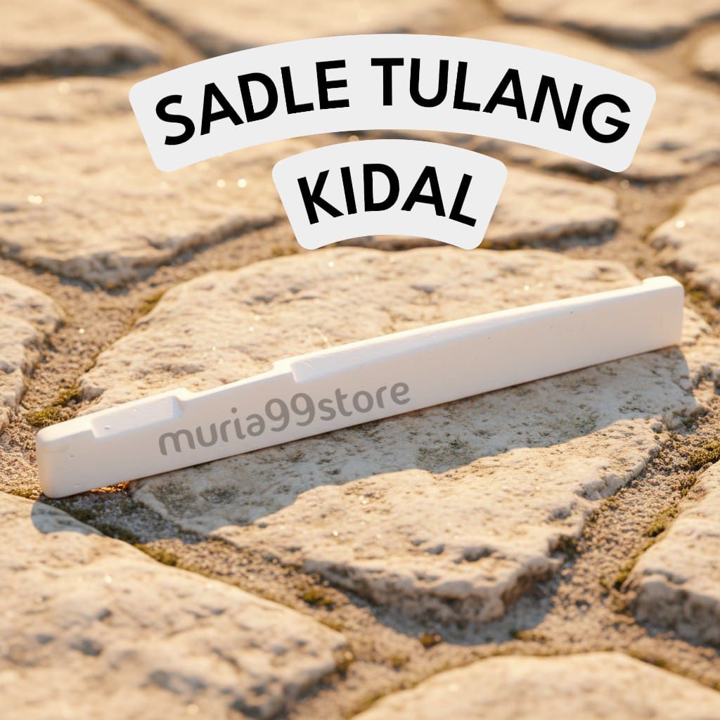 Sadle tulang kidal gitar akustik lefthand compensated premium bone