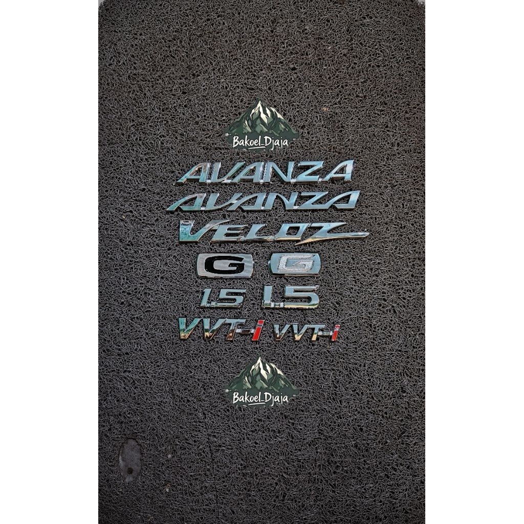 Emblem Avanza /Logo Avanza / Emblem Logo Tulisan Avanza / emblem avanza old / emblem avanza new