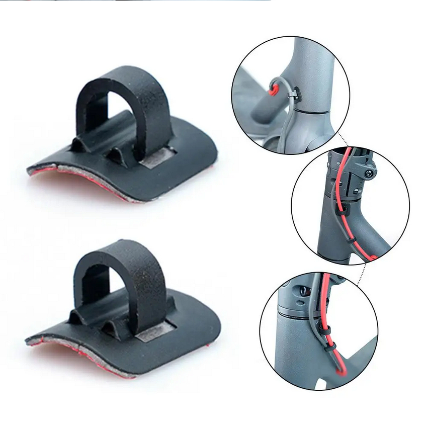 Clamp Kabel Rem Sepeda Klip Kabel Luar Sepeda 5 Pcs - Black