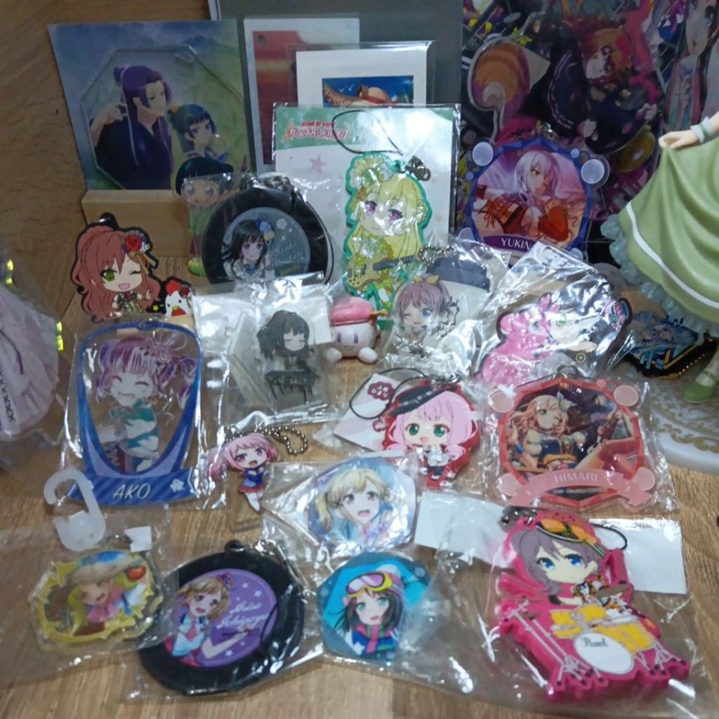 (BATCH 1) BANG DREAM  BANDORI BANG DREAM PARTY, ROSELIA, AFTERGLOW, POPPIN PARTY, HELLO HAPPY WORLD,
