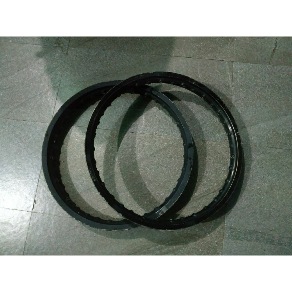 Velg Axio Kotak (Model WM) 17 x 140 dan 160  Brown (Repaint Hitam) TAG TK japan Tmt takasago daytona