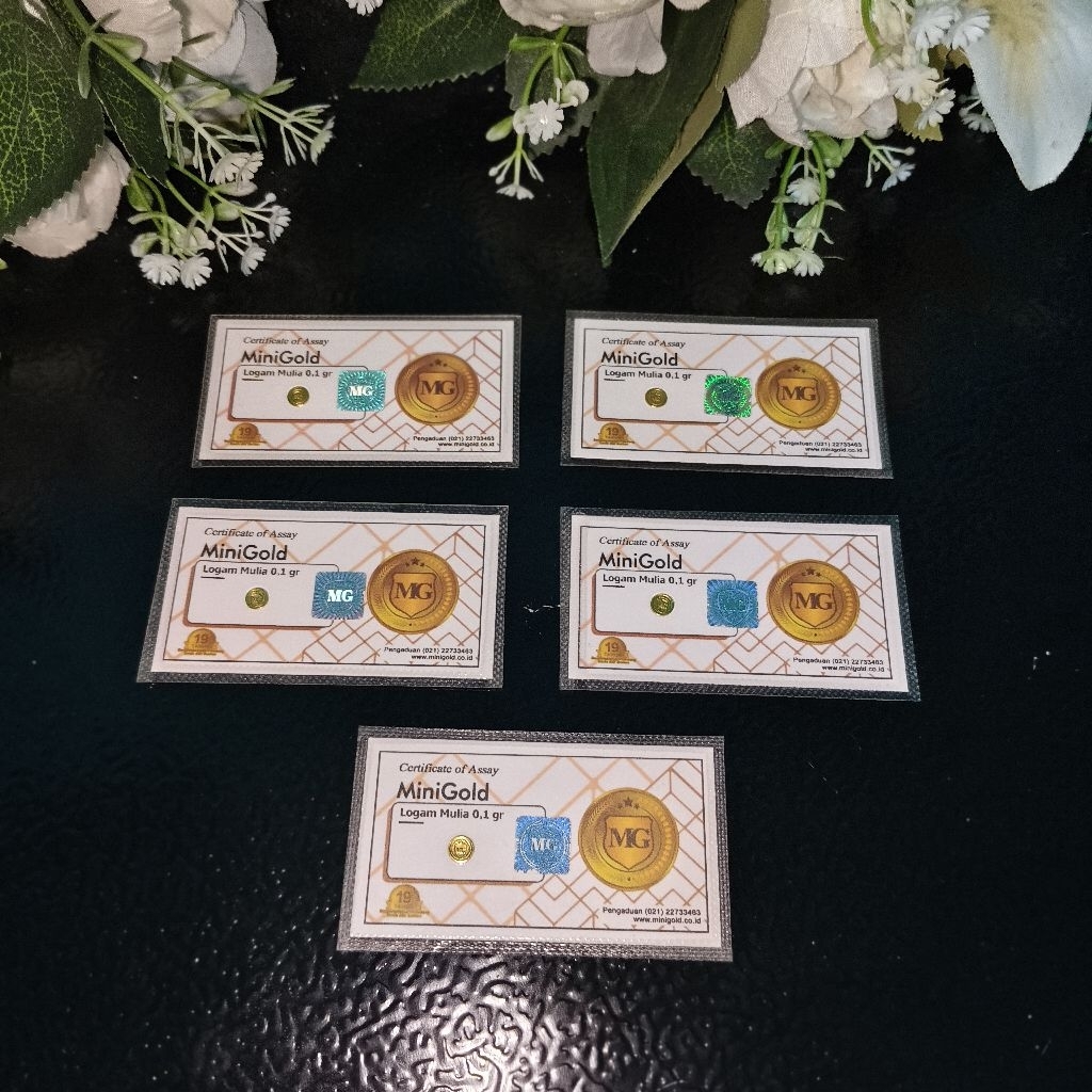 Emas Mini Minigold 0.1 Gram