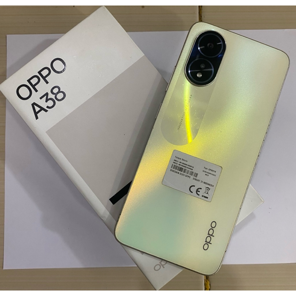 Second Smartphone Oppo A38 Garansi 1 Bulan