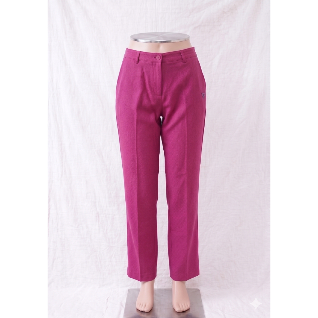 [PRELOVED] Sposa by La Sposa - Celana Panjang Formal Pink Fuchsia - Bold Look, Slim Fit Elegan - Siz