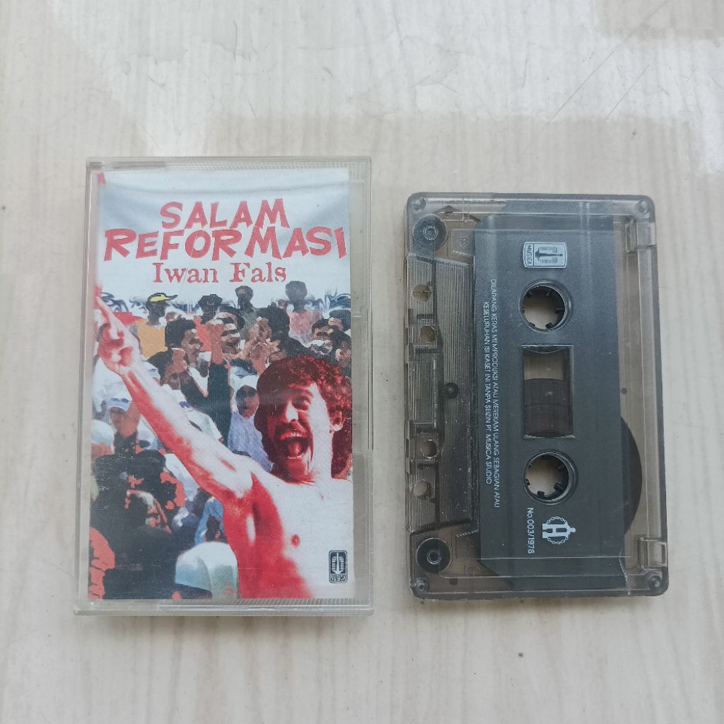 Original Kaset Pita Tape Musik Iwan Fals Album Salam Reformasi