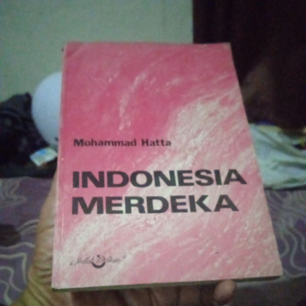 buku Hatta, Indonesia Merdeka, buku original jadul
