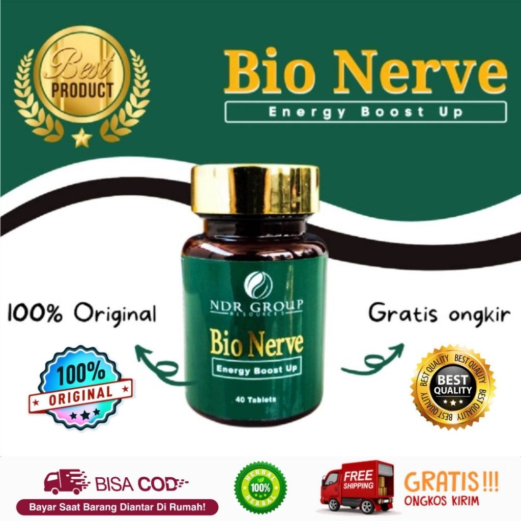 Bio Nerve Original NDR Group 100% Asli Malaysia