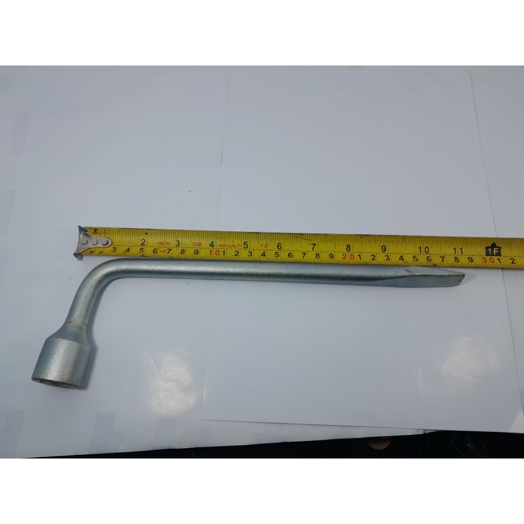 KUNCI RODA MOBIL KUNCI L SHOCK 19MM BUKAAN BAN