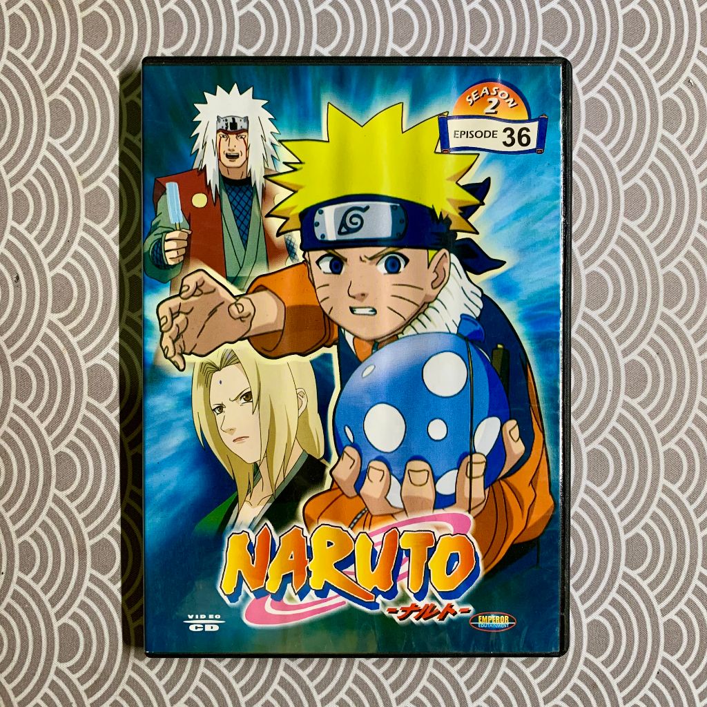 VCD Naruto Season 2 Episode 36 Original Dubbing Bahasa Indonesia | DVD VCD CD Kaset
