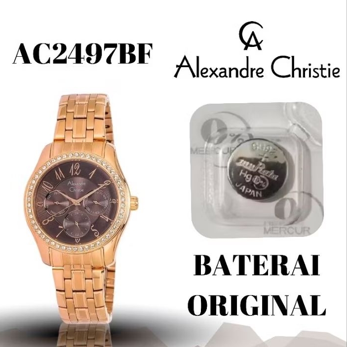 Baterai Jam Alexandre Christie Original AC2497BF