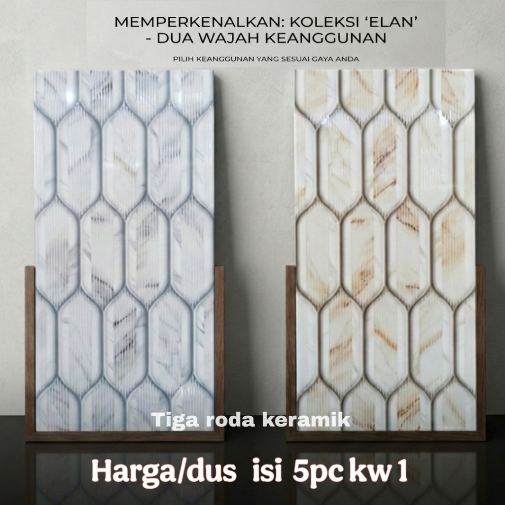 keramik 30x60 dinding mulia cardif kw1/keramik dinding kamar mandi/keramik dinding dapur