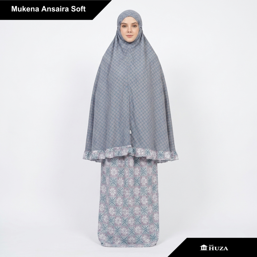 Batik Huza Mukena Dewasa Batik Mukena Ansaira Soft