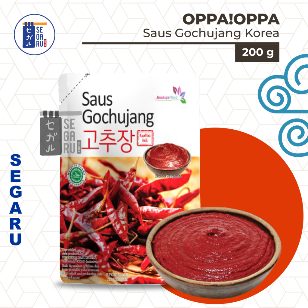 Oppa Gochujang Sauce | Saus Gochujang Korea Halal 200 Gram