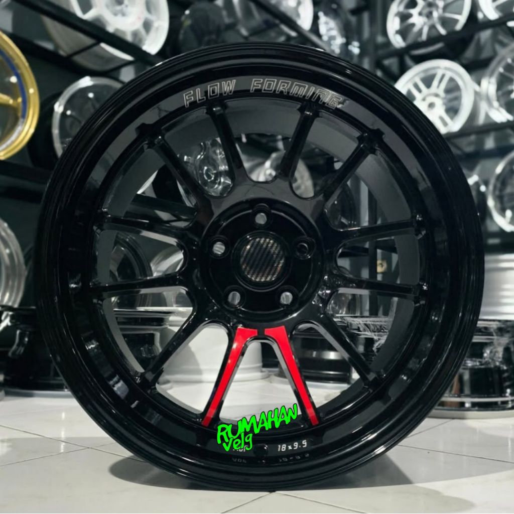 velg VENOM FLOW FORMING r18 lebar 9,5 pcd 5x114,3 et 22 velg mobil ring 18  pnp mobil r18 reborn ven