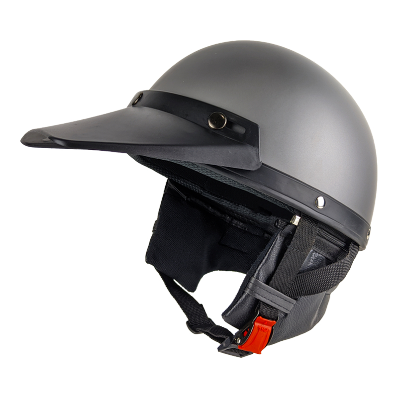 Helm Chip Vintage Cetok Retro Bogo Setengah Kepala Pet Panjang