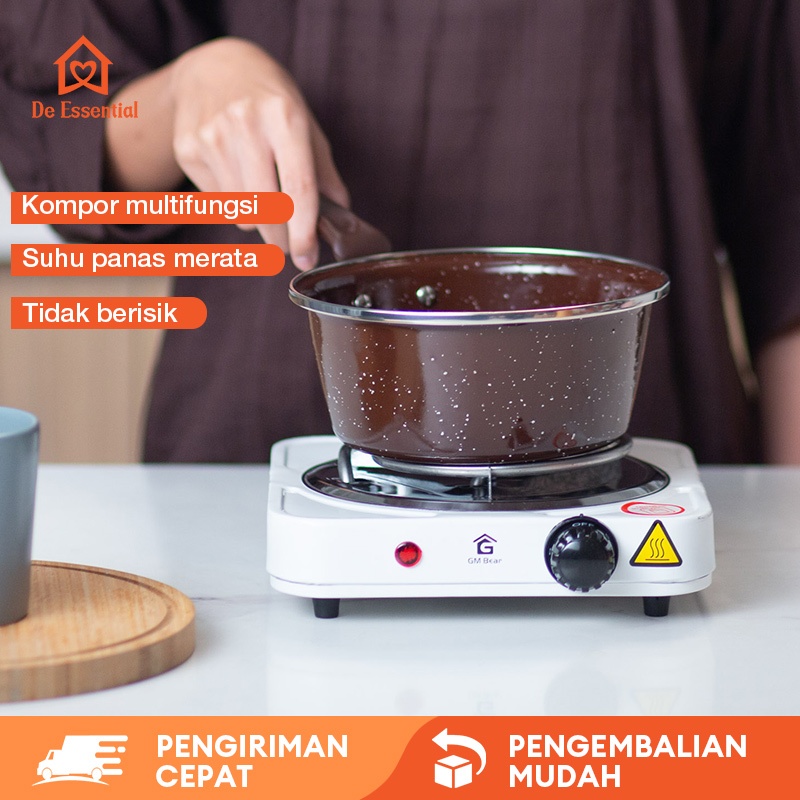 GM Bear Distributor Kompor Listrik Mini 1573 - Kompor Listrik Portable - Kompor Listrik Serbaguna