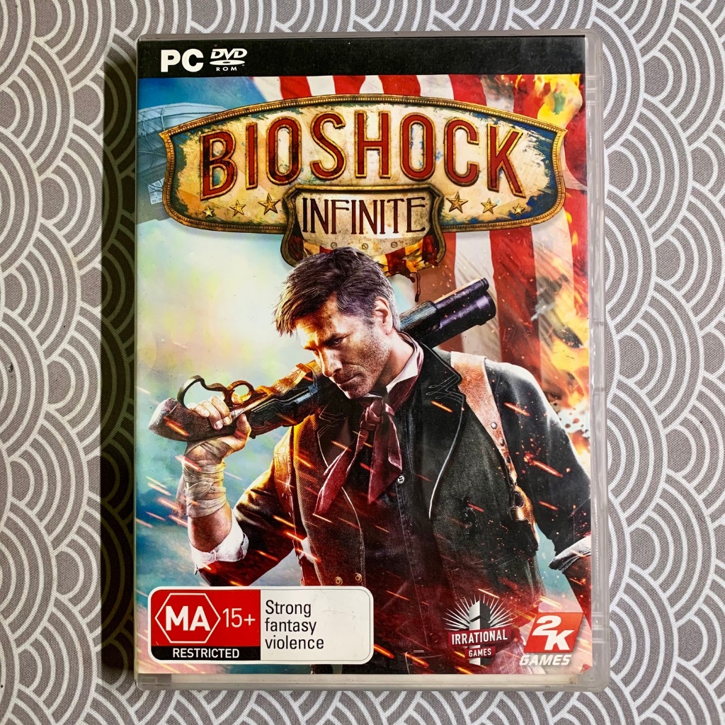 PC Game BioShock Infinite | KASET DVD PC CD ROM GAME ORIGINAL