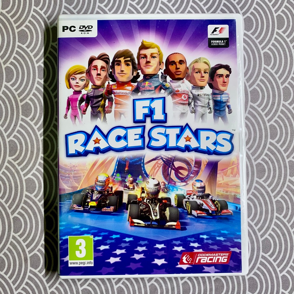 PC Game F1 Race Stars | KASET DVD PC CD ROM GAME ORIGINAL