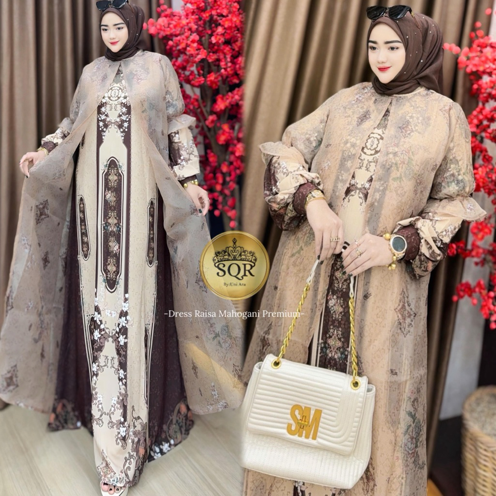 Gamis Raisa | Gamis Raisa Uni Ara | Gamis Uni Ara | Dress Raisa | Dress Raisa Uni Ara