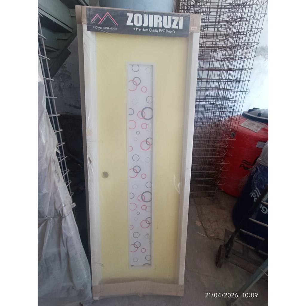 Pintu PVC Kaca Panjang