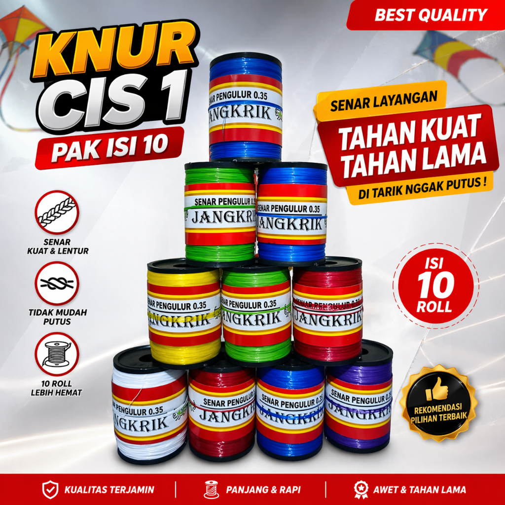 KNUR CIS BENANG LAYANGAN 1 PACK ISI 10