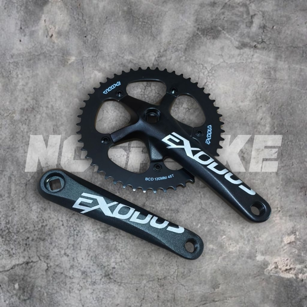 CRANKSET EXODUS NEW SEPEDA FIXIE SINGLE SPEED