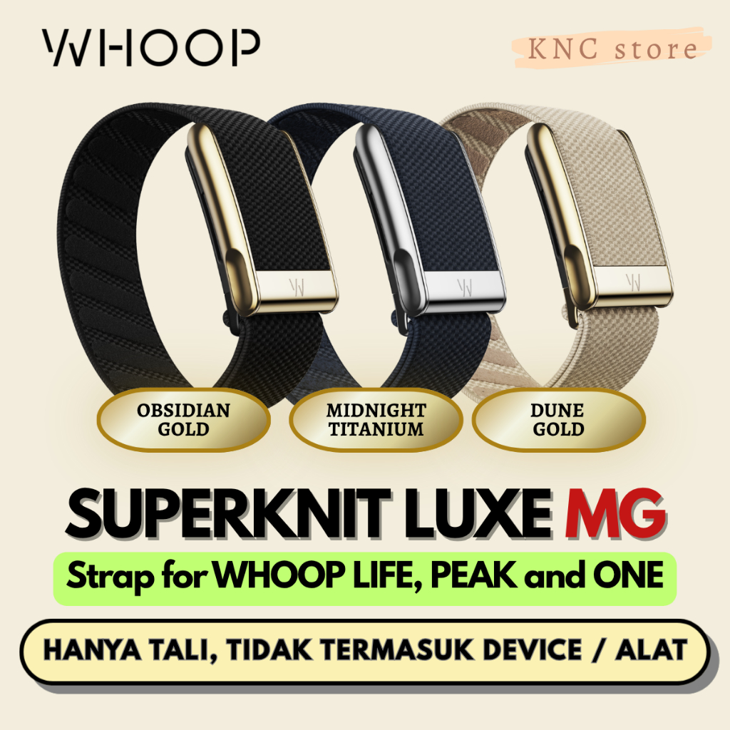Tali Strap Original WHOOP MG SuperKnit Luxe WHOOP Luxury Strap for WHOOP Life Peak One