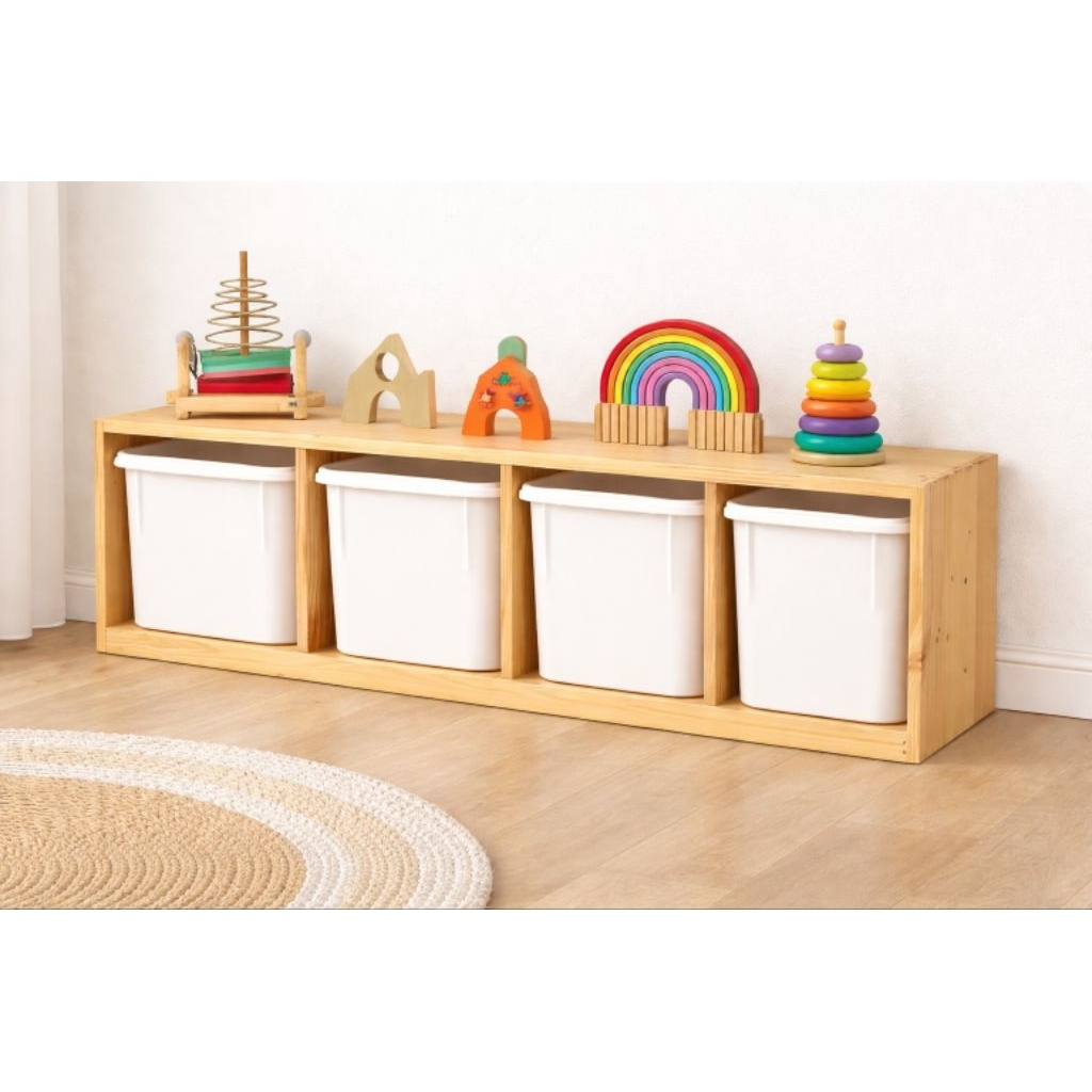 Rak Mainan Anak - Rak Box - Rak Tray