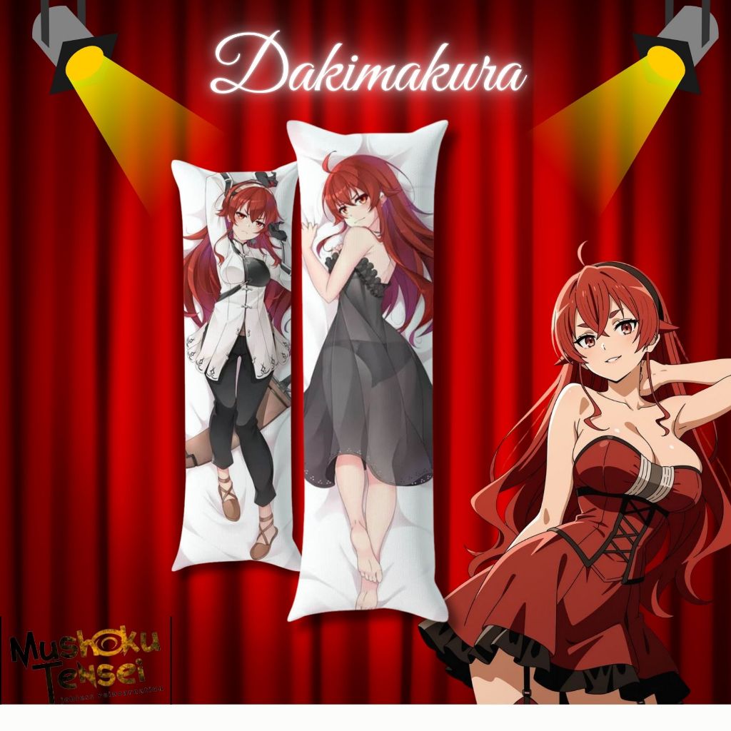 DAKIMAKURA ERIS MUSHOKU TENSEI/ GULING MOSHUKO TENSEI ERIS [ BISA COSTUM]