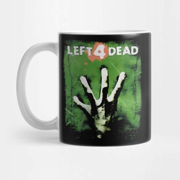 Left 4 Dead 2008 Grunge Tapout - Left 4 Dead Coffee Mug