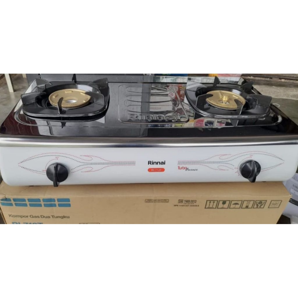Kompor Gas merk RINNAI 2 tungku RI-712T