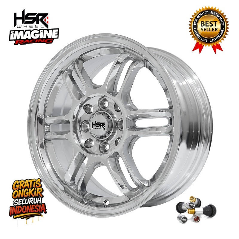 VELG R15 MODEL RPF1 HSR AERI COCOK UNTUK BRIO,SIGRA,AGYA,MOBILIO,AVANZA,XENIA DLL