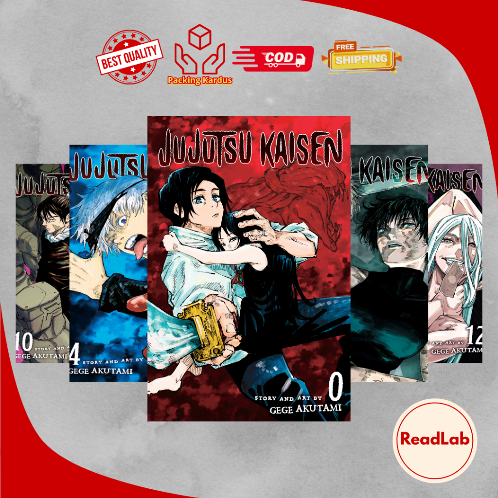 (ENGLISH) Komik Jujutsu Kaisen MANGA - Volume 0-30
